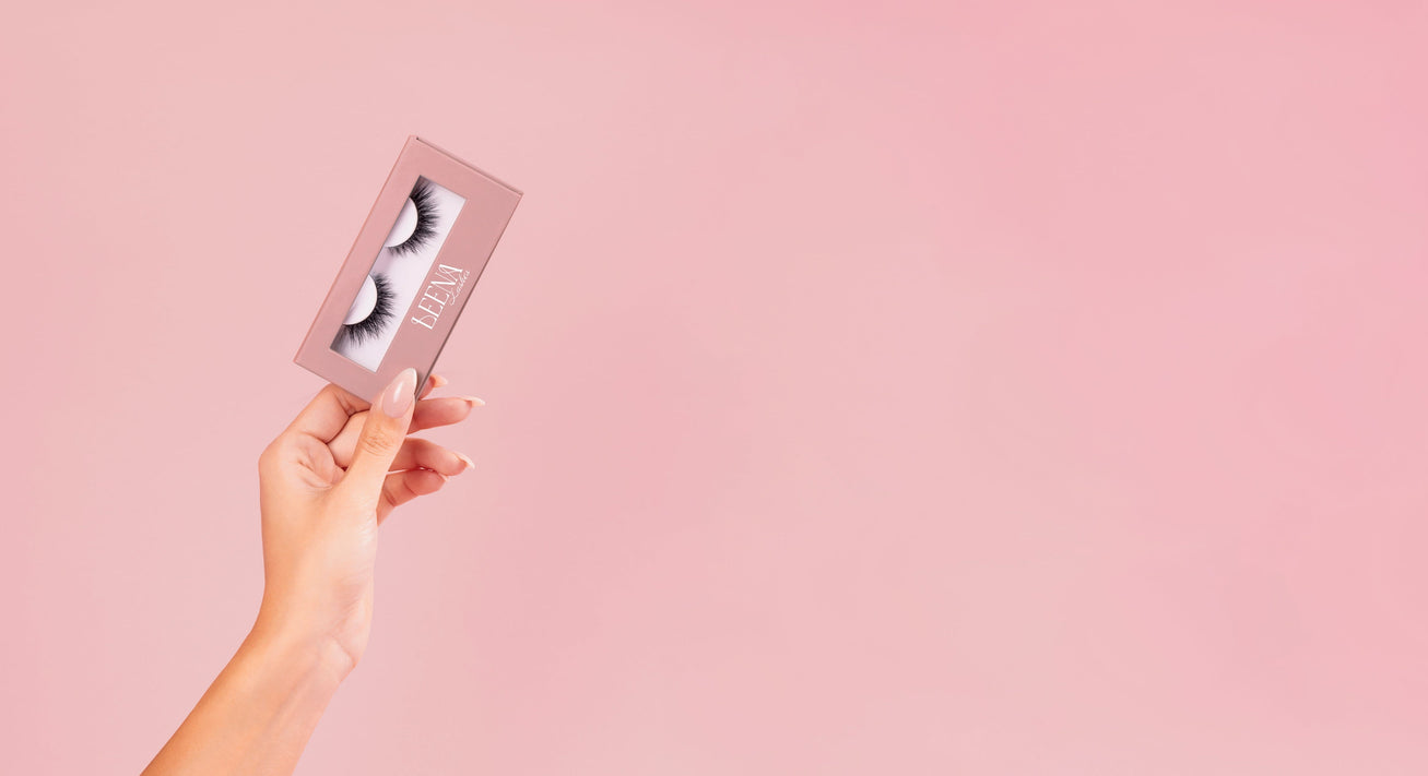 mink lashes, false lashes, Leena Lashes, dubai, UAE, next day delivery